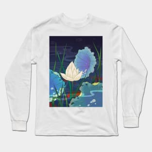 Minhwa: Misty Pond F Type Long Sleeve T-Shirt